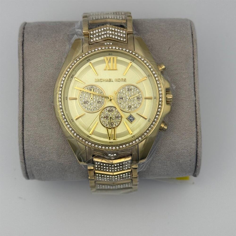 Michael Kors Whitney Chronograph Gold Tone Women's Watch MK6729